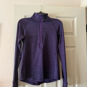 Women's Purple Quarter-Zip Top
